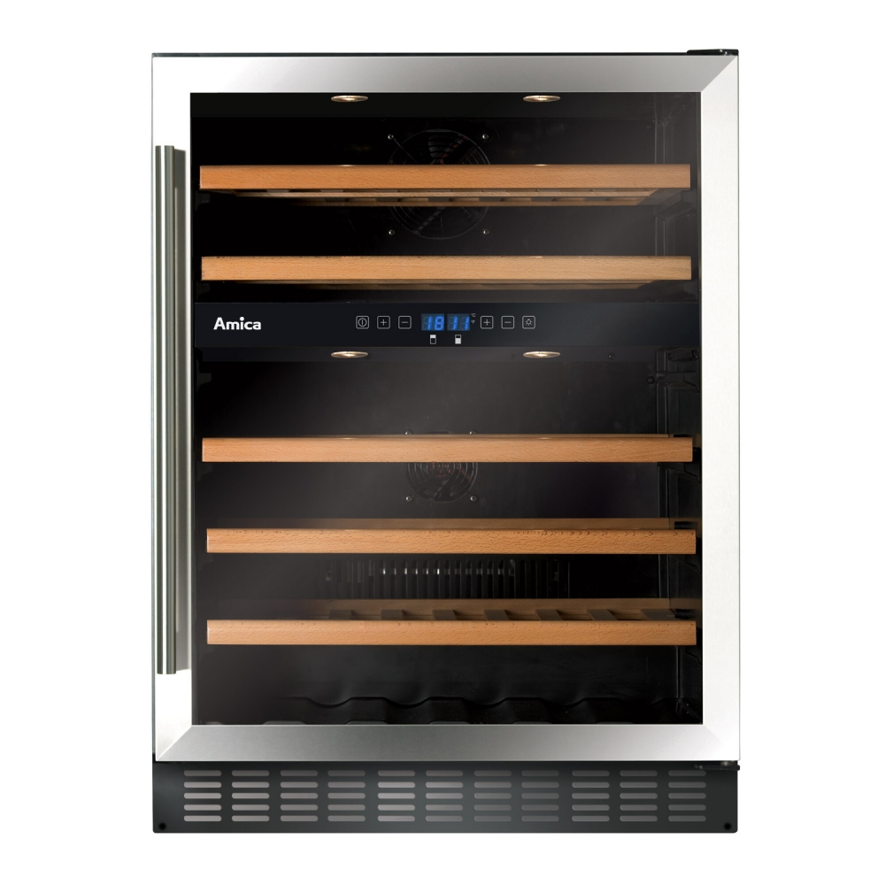 amica awc601ss 60cm wine cooler