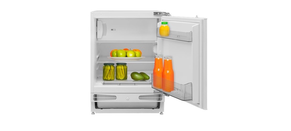 cda cri551 integrated built under fridge with ice box