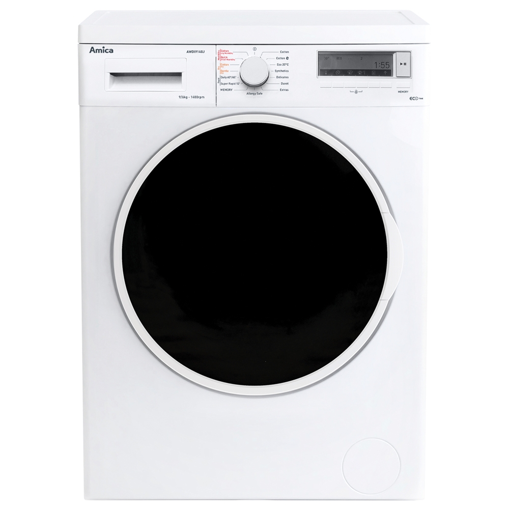 amica awdi914dg 9/6kg washer dryer