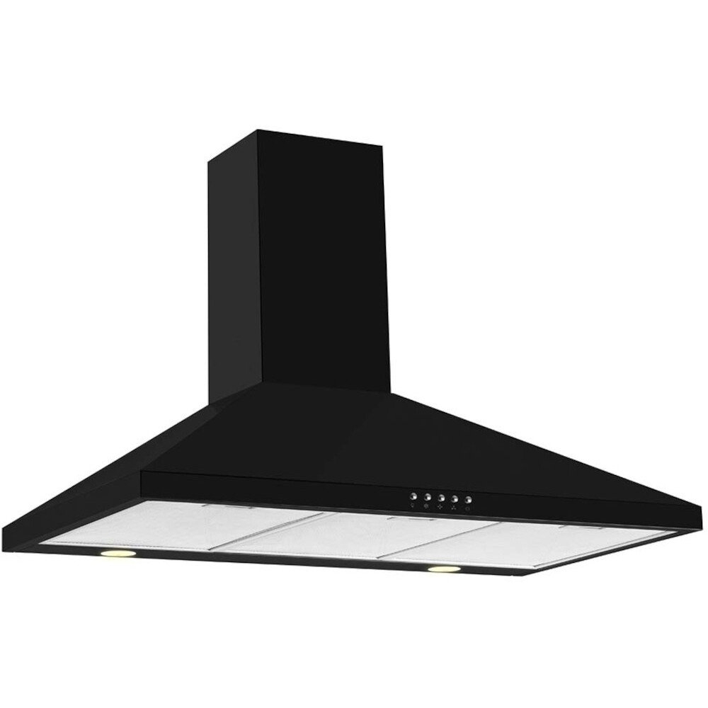 cda ech103bl 100cm chimney extractor is black