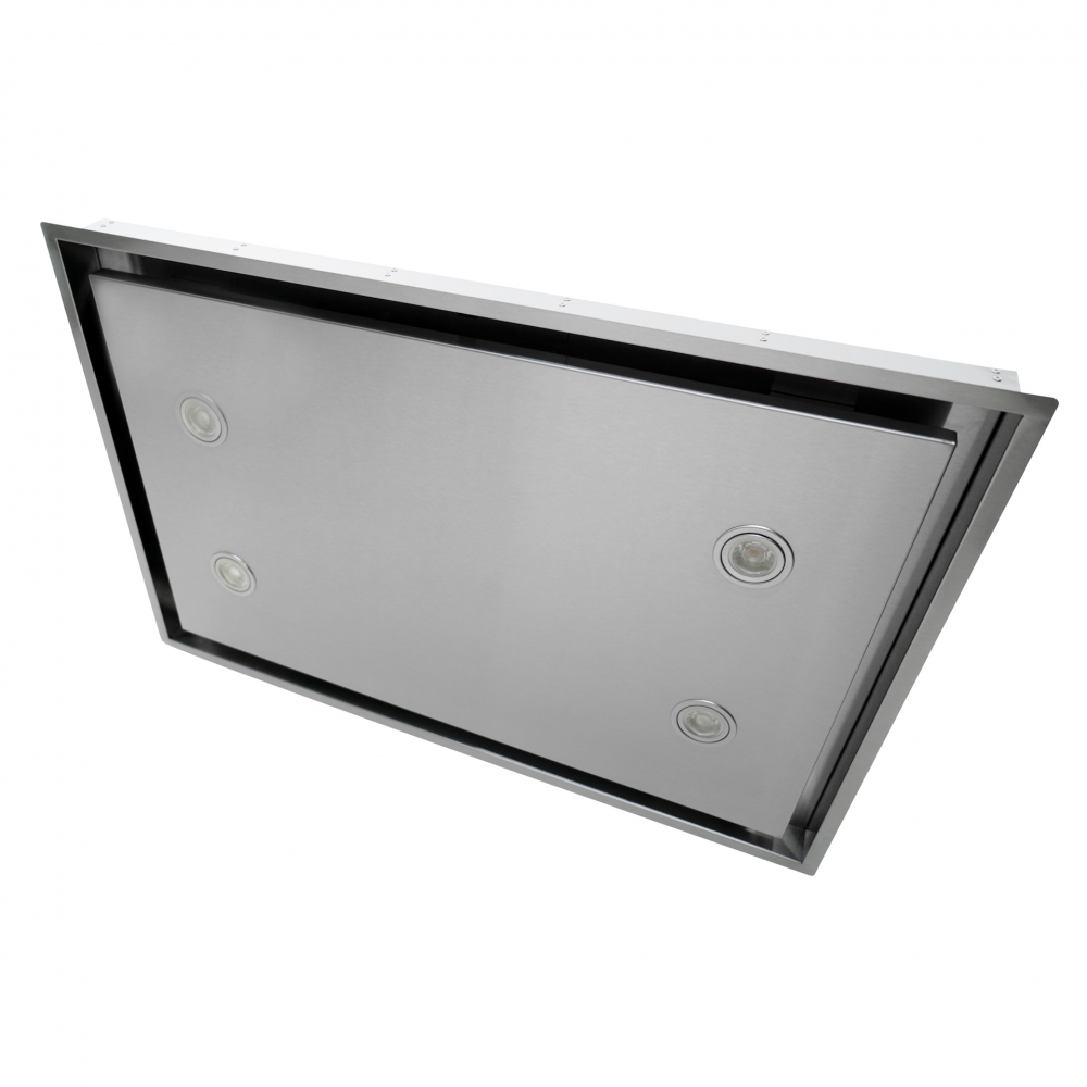 cda evx90ss  90cm ceiling hood in stainless steel