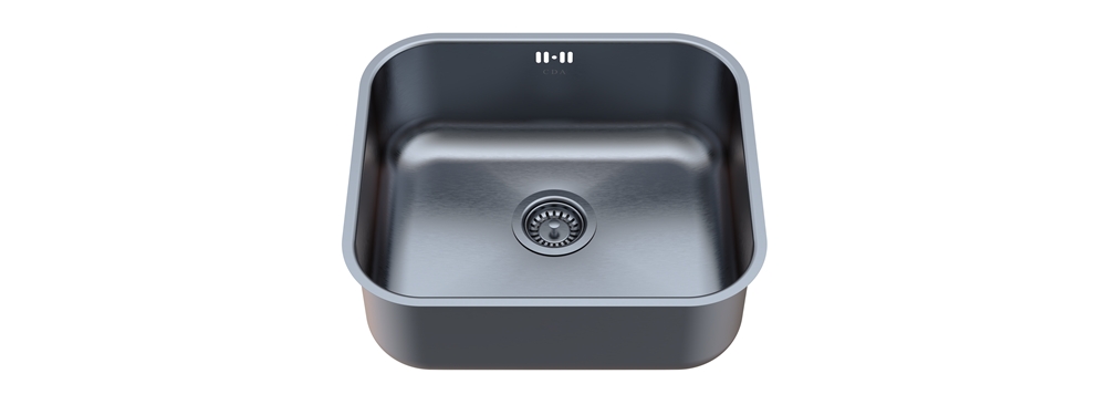 cda kcc33gm undermounted sink in gun metal