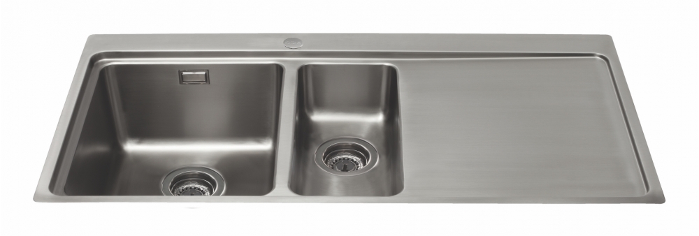 cda kvf22rss is a heavy grade stainless steel, flush-fit sink