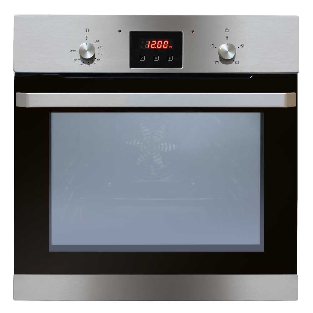 matrix ms200ss four function single oven with electronic clock/timer, a rated, s/steel