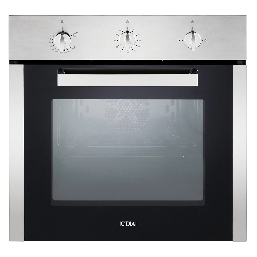 cda sg120 gas (lpg) single fanned oven in stainless steel or white