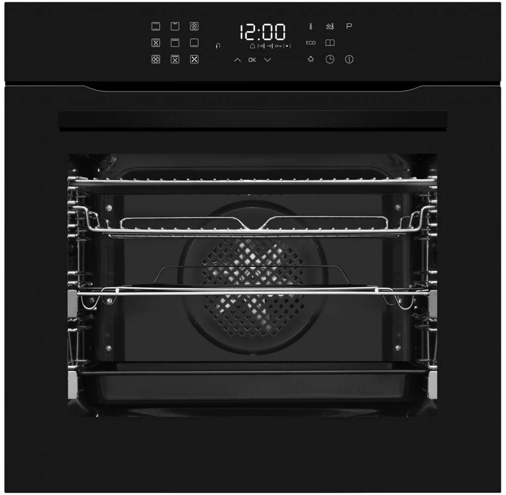 cda sl570ss single multifunction pyrolytic oven in stainless steel