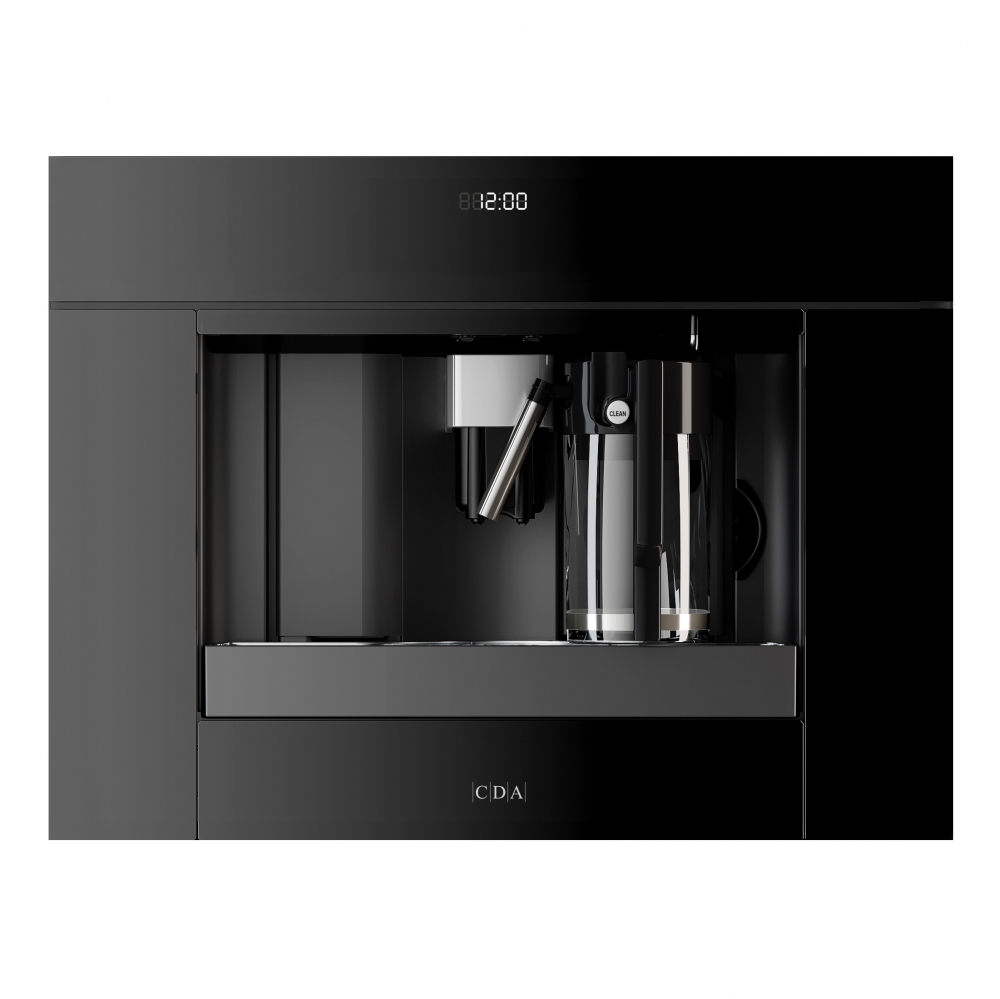 cda vc820bl built in coffee maker in black - matches sl range