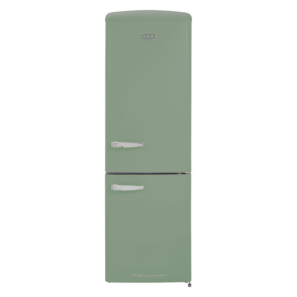 cda florence-meadow retro 60cm freestanding 60/40 fridge freezer