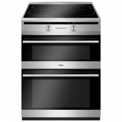 amica afn6550ss 60cm electric double oven wit