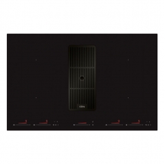 cda hne8fr indu-air induction hob with built 