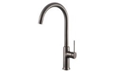 cda tcc5gm swan neck tap in gun metal