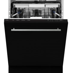 cda cdi6371 integrated 60cm intelligent dishwasher, 15 place settings, 8 programmes, top cutlery drawer