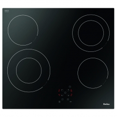 amica ach6449fr 60cm 4 zone ceramic hob