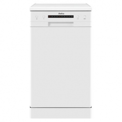 amica adf410wh 45cm freestanding dishwasher