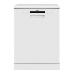 amica adf610wh 60cm freestanding dishwasher 