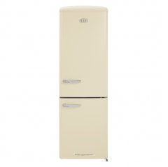 cda florence-barley retro 60cm freestanding frost free 60/40 fridge freezer