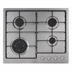 cda hg6251ss 60cm gas hob in stainless steel