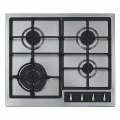 cda hg6351ss 60cm gas hob in stainless steel