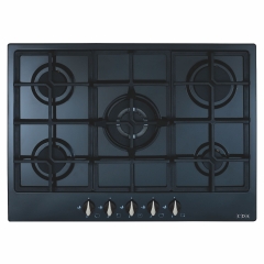 cda hg7251bl gas hob in black