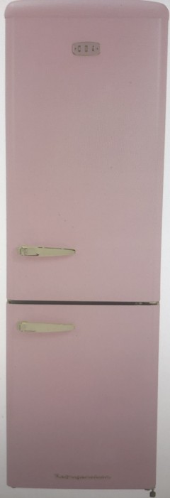 cda florence tea rose retro 60cm freestanding frost free 60/40 fridge freezer