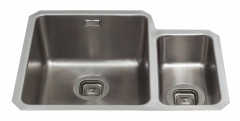 cda kvc30rss is a stainless steel undermount one and a half bowl sink