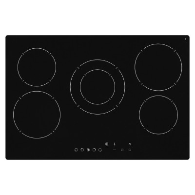 matrix mxc070fr 75cm black ceramic hob