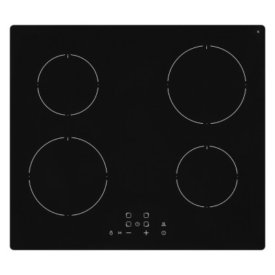 matrix mxn060fr 60cm black 4 zone induction hob