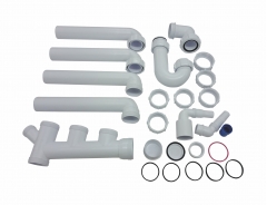 cda pp2 twin bowl space saver plumbing kit