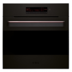 cda sk900bl pyrolytic oven in black