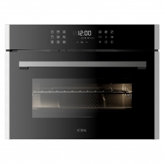 cda vk903ss compact microwave, grill and fan oven in stainless steel - matches sl range