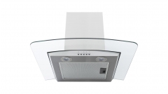 amica aec60ss 60cm curved glass hood