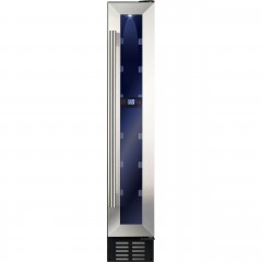 amica awc150ss 15cm wine cooler in stainless steel